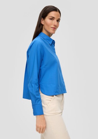 s.Oliver Blouse in Blauw: voorkant