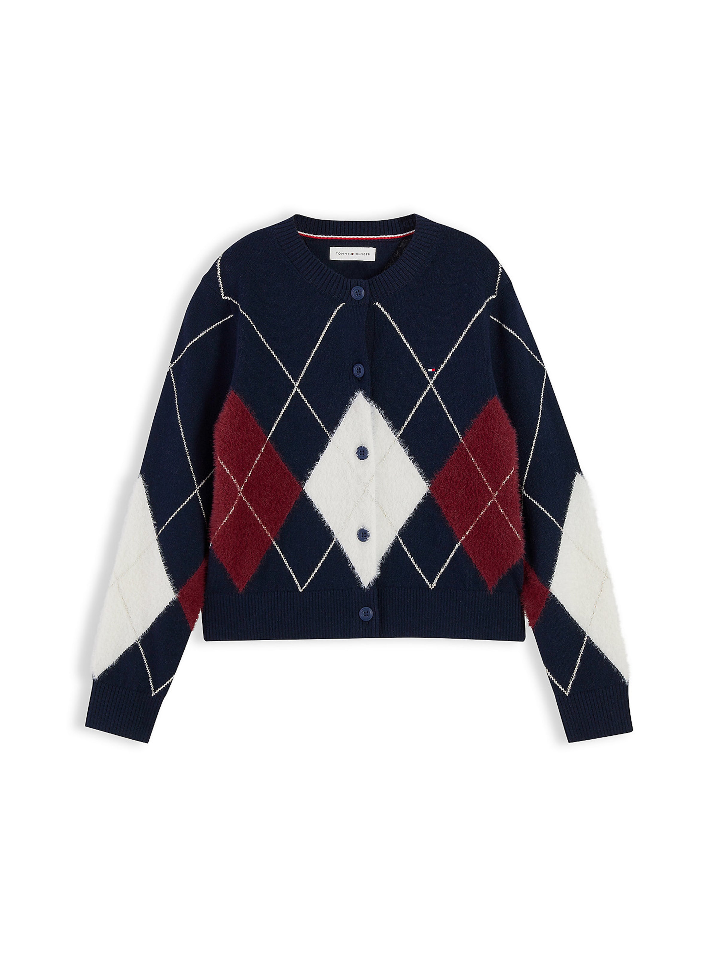 TOMMY HILFIGER - Cárdigan en azul: frente