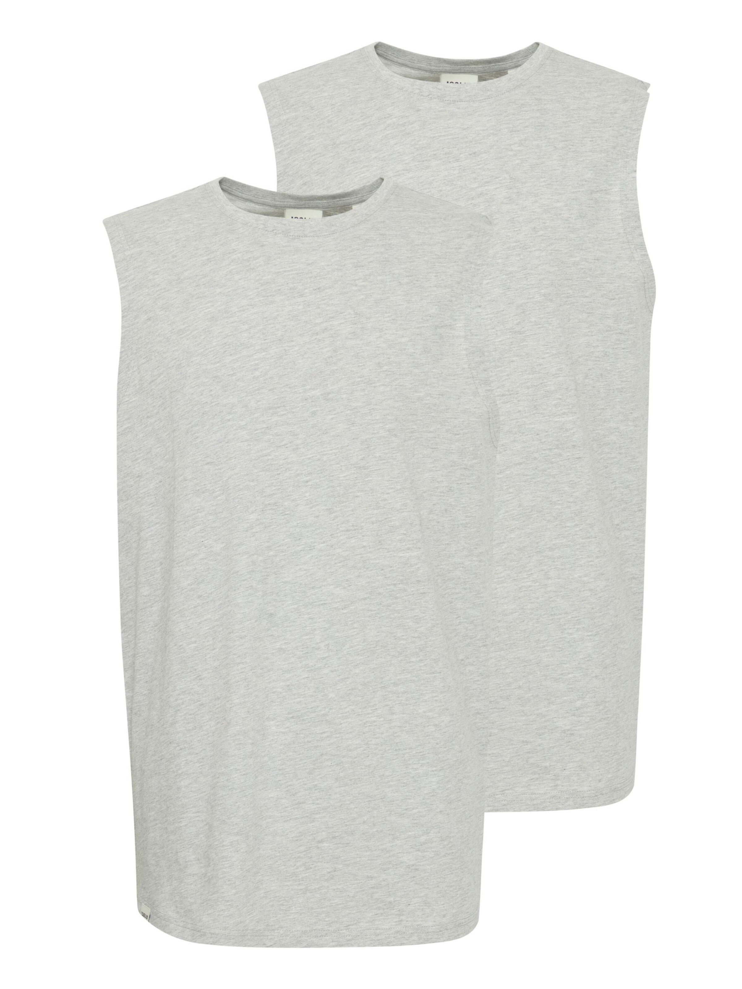 !Solid Shirt ' Longi ' in Groen: voorkant