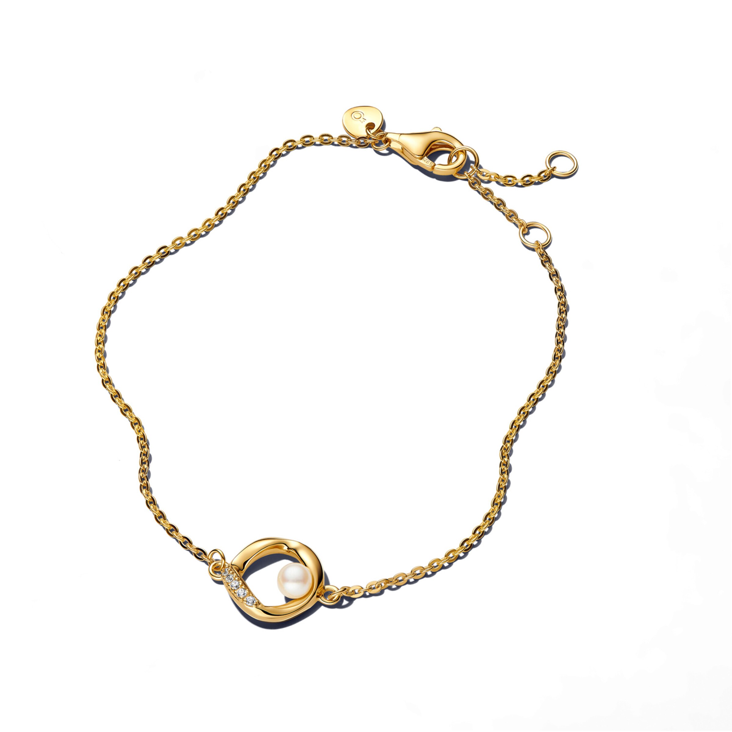 Pandora Armband in Gold: Vorderseite