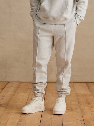 DAN FOX APPAREL Tapered Trousers 'Miran' in Grey