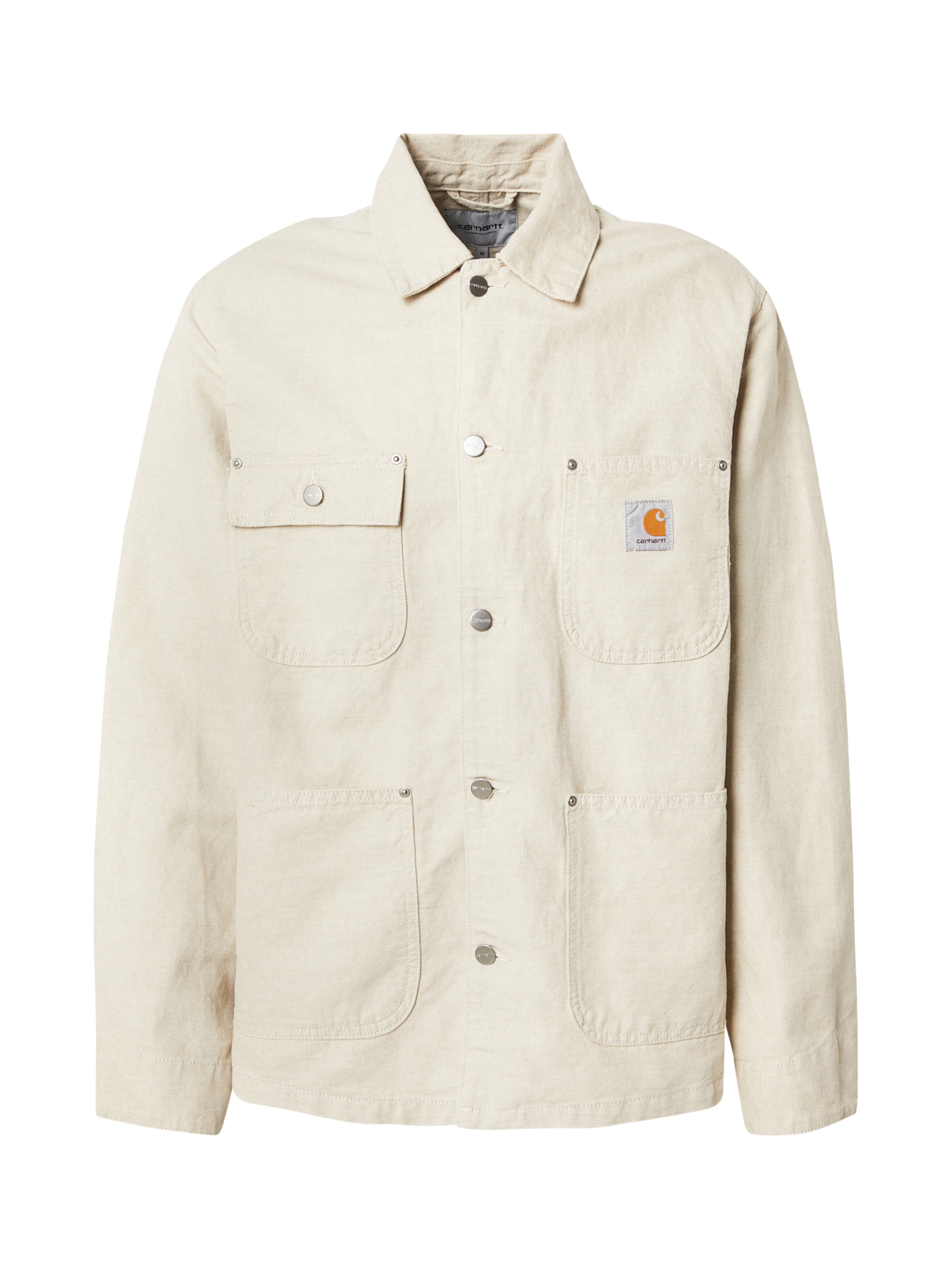 Carhartt WIP Jacke 'Walter Chore' in Beige: Vorderseite