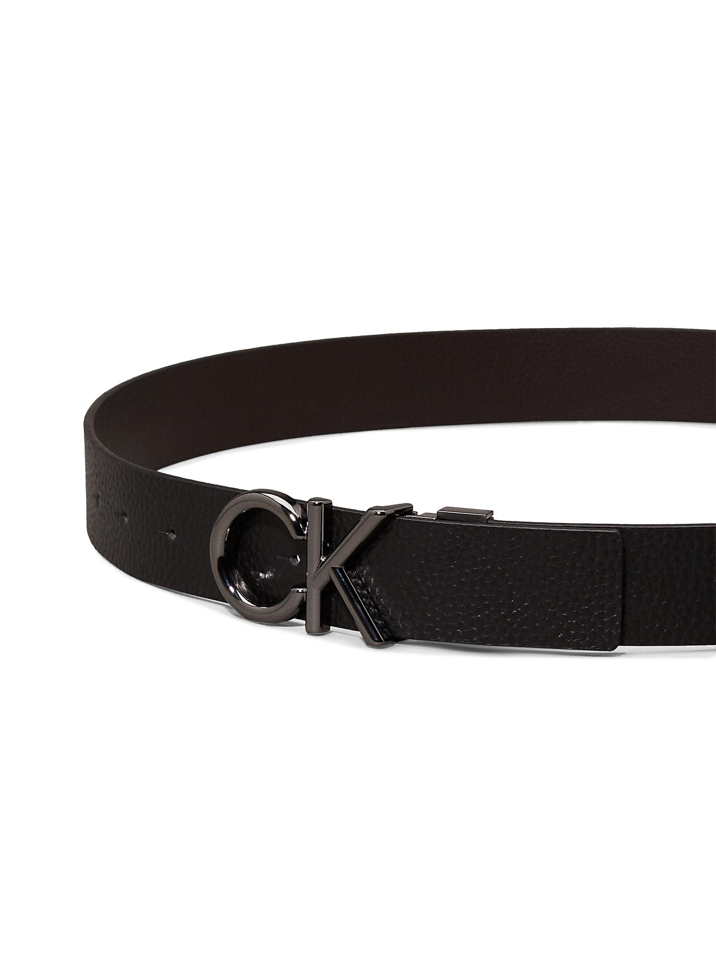 Calvin Klein Pas | črna barva