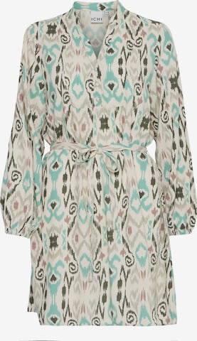 ICHI Shirt dress 'Vera' in Beige: front