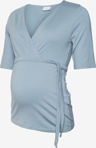 MAMALICIOUS Shirt 'CAYLEE TESS' in Blau: predná strana