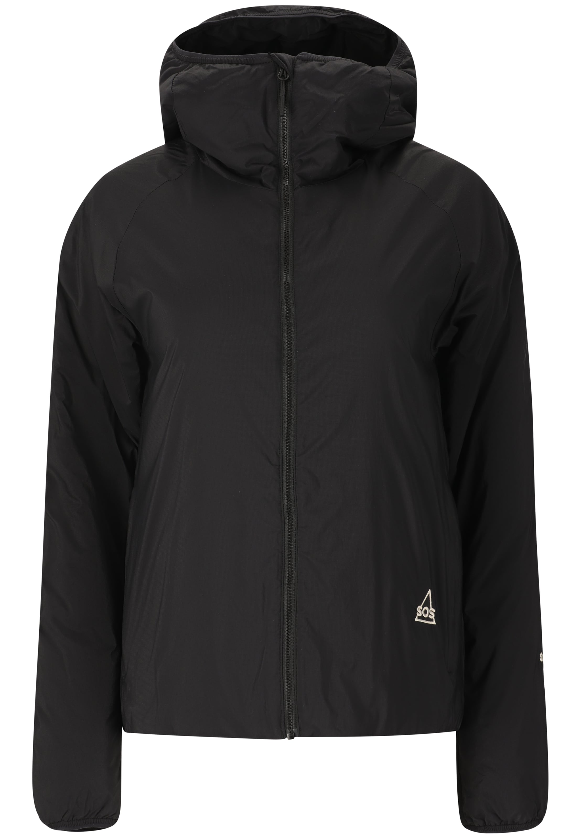 SOS Winterjacke 'Comeon' in Schwarz: Vorderseite