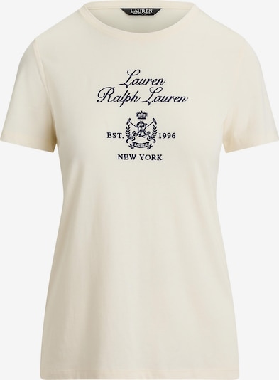 Marškinėliai 'KATLIN' iš Lauren Ralph Lauren Petite, spalva – smėlio spalva / tamsiai mėlyna jūros spalva, Prekių apžvalga