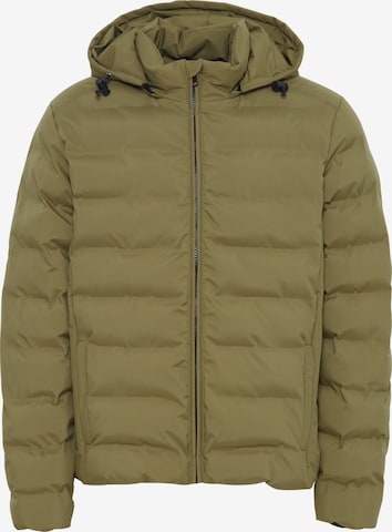 Giacca invernale 'SD Milas' di !Solid in verde: frontale