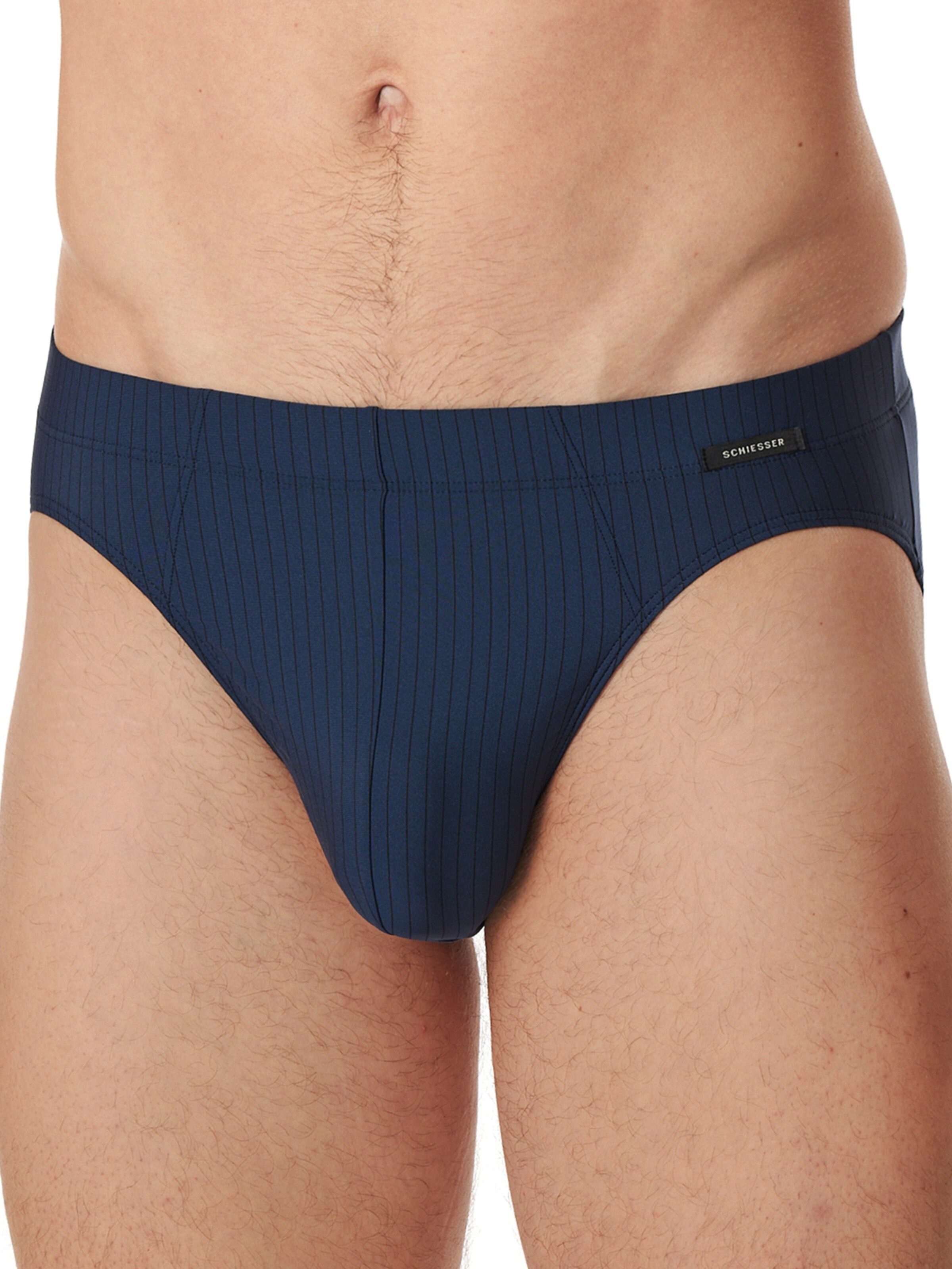 SCHIESSER Slip in Blauw