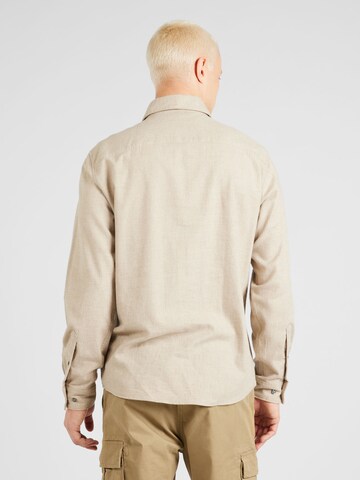s.Oliver Regular Fit Hemd in Beige