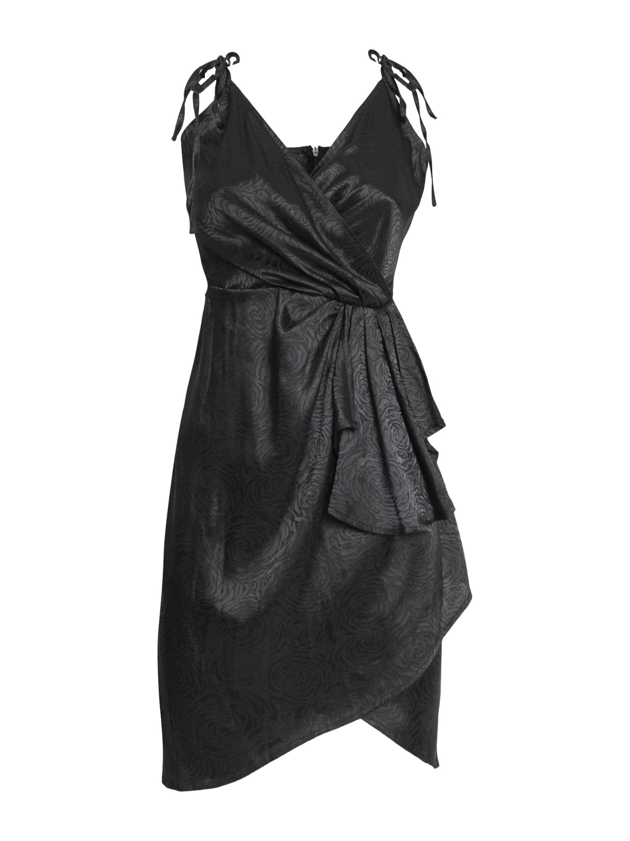 Influencer Klänning i svart: framsida