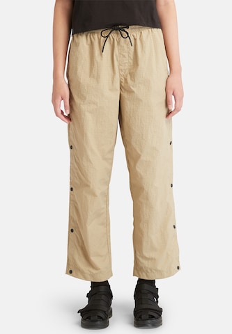 TIMBERLAND Loosefit Broek in Beige: voorkant