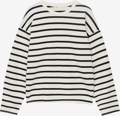 Pull&Bear Shirt in de kleur Zwart / Wit, Productweergave