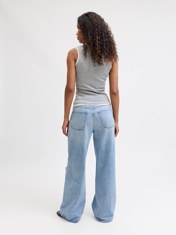 JJXX Wide leg Jeans 'JXOslo Bree' in Blauw