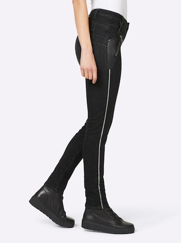 heine Slimfit Jeans i sort
