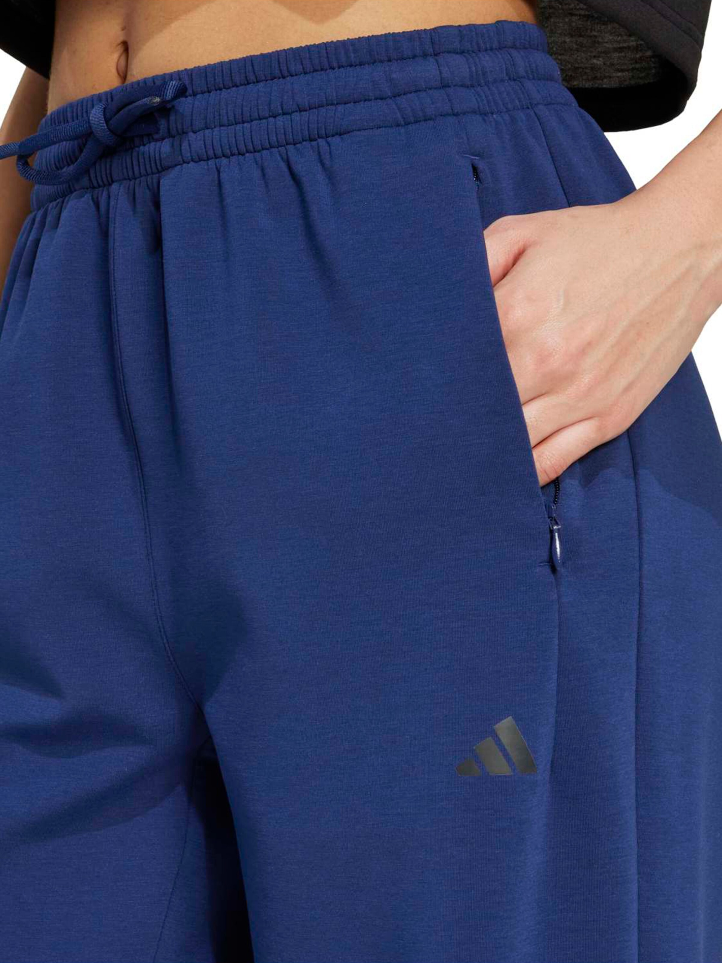 ADIDAS PERFORMANCE Alt kitsenev Spordipüksid 'Designed For Training', värv sinine