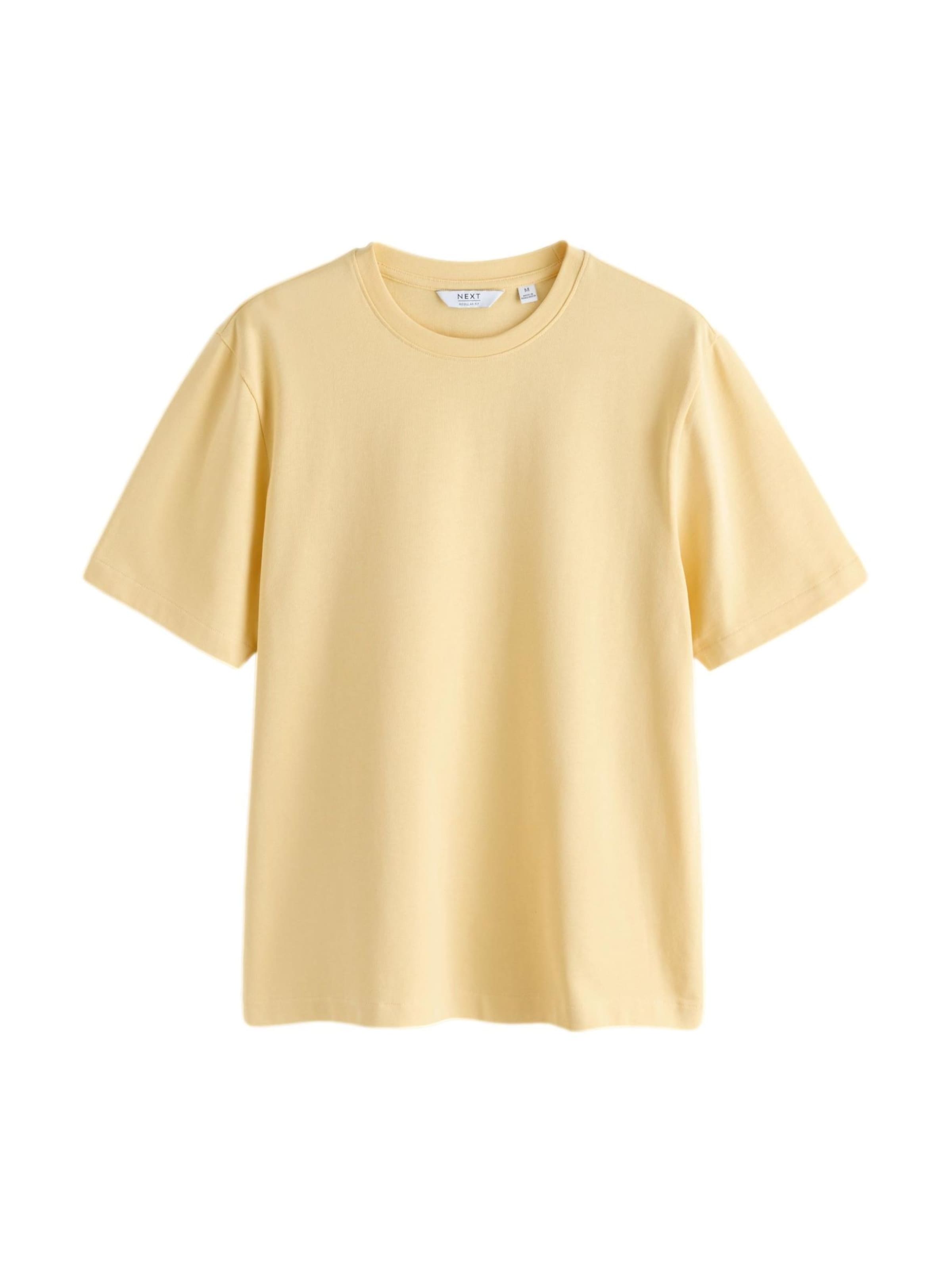 Next Shirt in Yellow: front