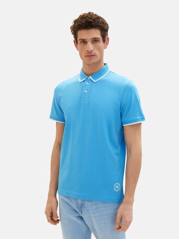 TOM TAILOR Shirt in Blue: front