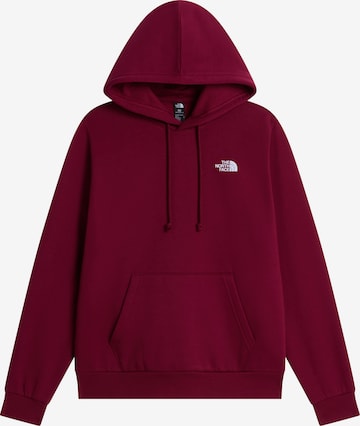 THE NORTH FACE Sweatshirt in Red: front