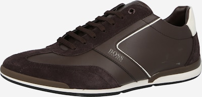 BOSS Casual Schnürschuh 'Saturn' in schoko / weiß, Produktansicht