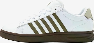 Sneaker bassa 'Court Tiebreak II' di K-SWISS in bianco: frontale