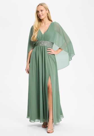 SWING Abendkleid in Grün: Vorderseite