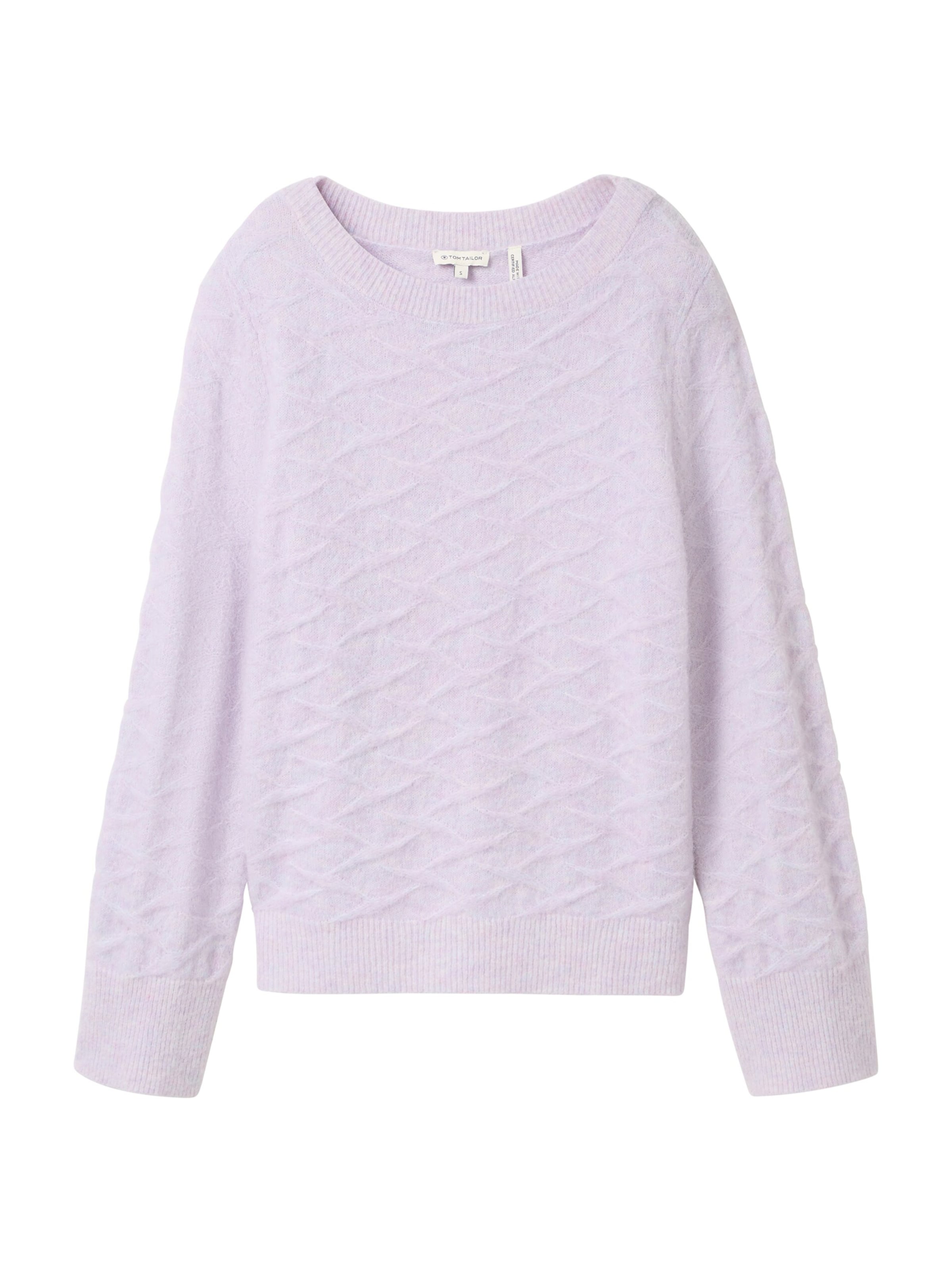 TOM TAILOR - Pullover em roxo: frente
