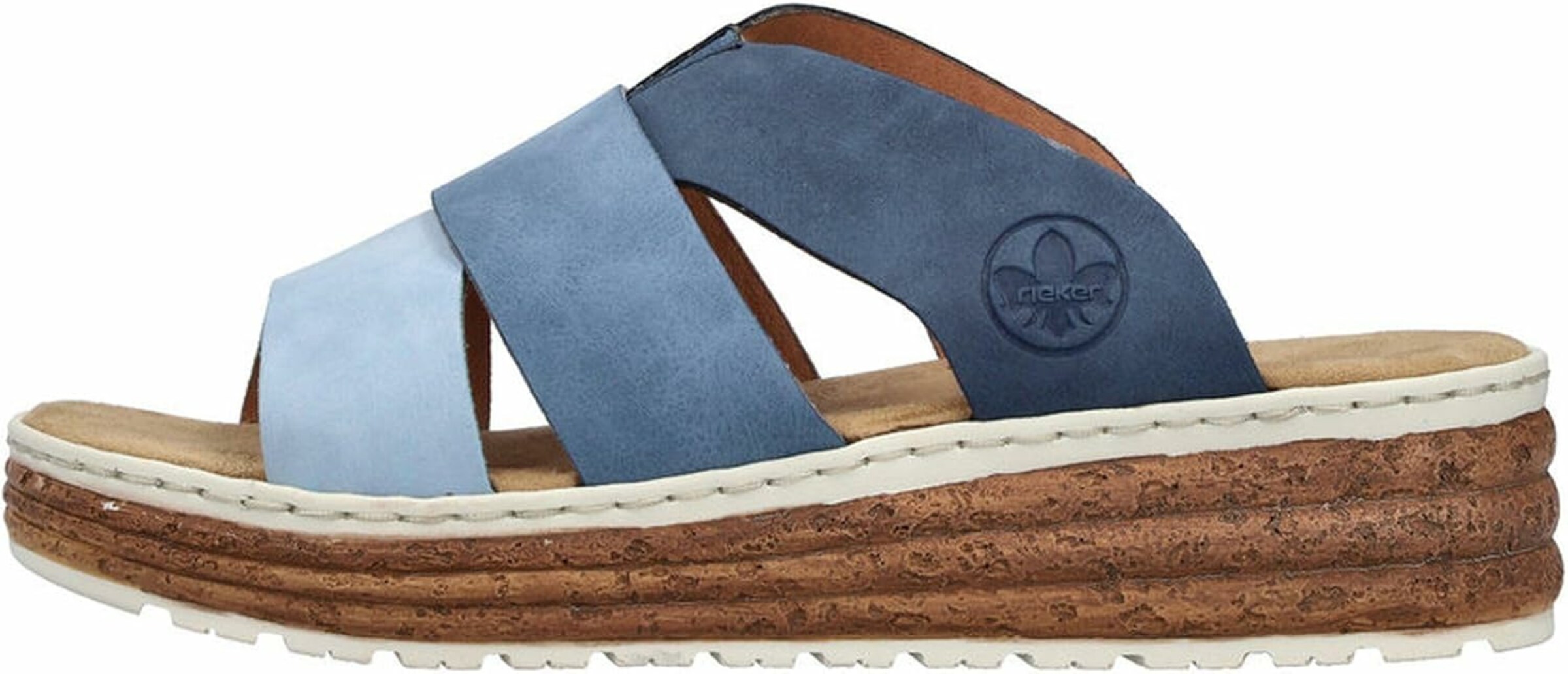 Rieker Pantolette in Blau