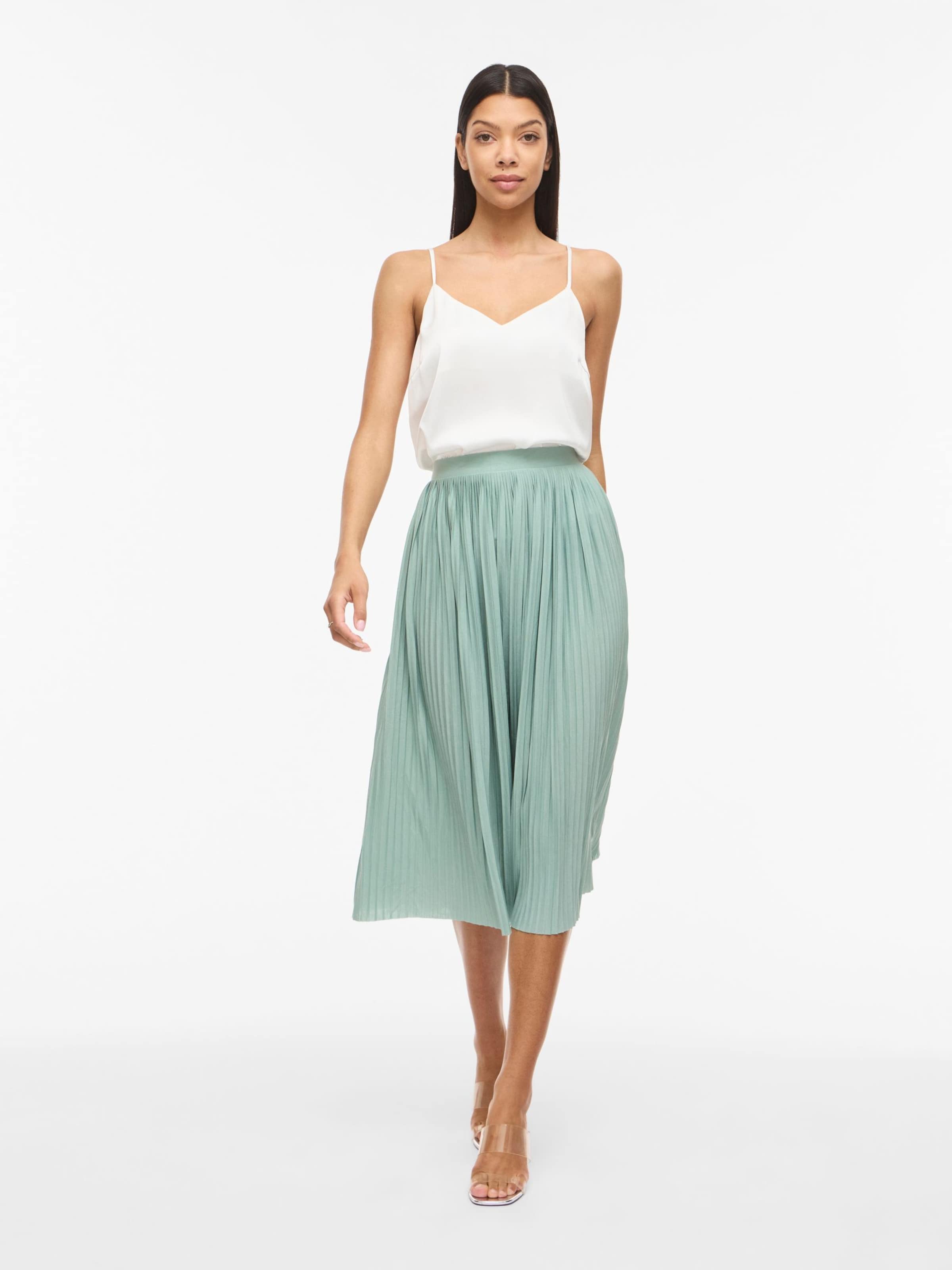 Gonna 'VIPLIS' di VILA in verde