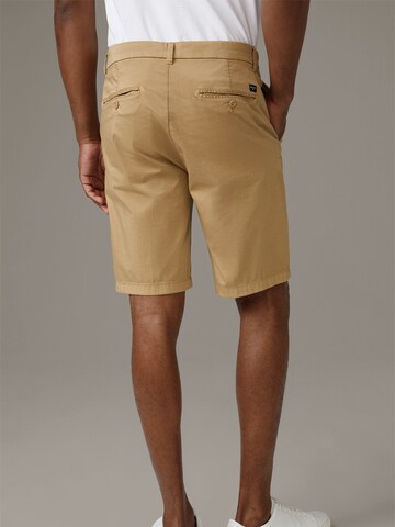 STRELLSON Regular Broek 'Crush' in Beige