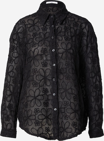 Chemisier 'Ri44sa' Hailys en noir : devant