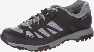 SHIMANO Athletic Lace-Up Shoes 'E-BIKE' in Grey: front