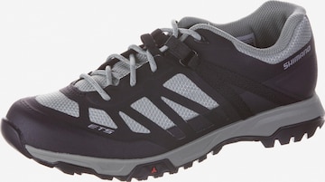 SHIMANO Athletic Lace-Up Shoes 'E-BIKE' in Grey: front
