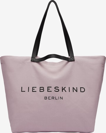 Liebeskind BerlinShopper torba 'Aurora' - ljubičasta boja: prednji dio