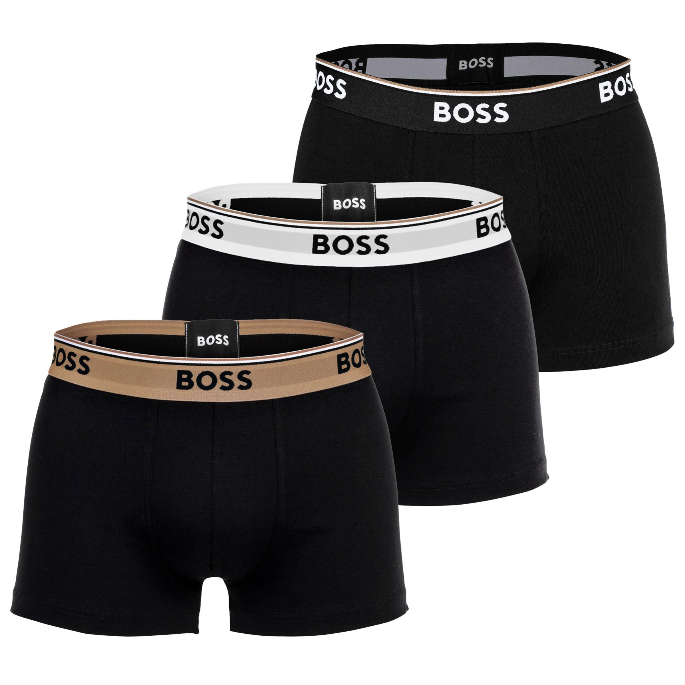 BOSS Boxershorts in Zwart: voorkant