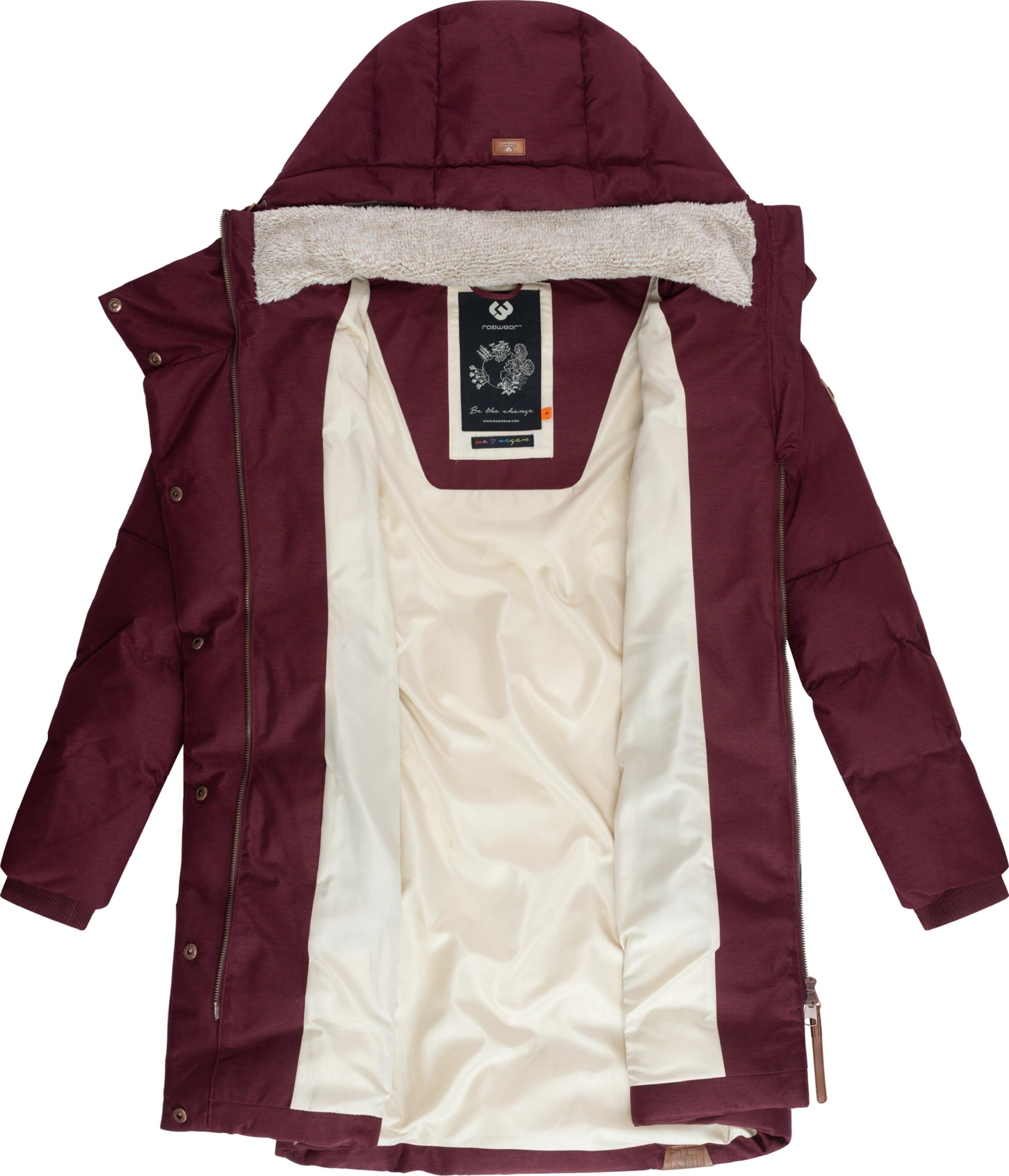 Cappotto invernale 'Pavla' di Ragwear in rosso