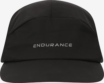 ENDURANCE Athletic Cap 'Frekhaug' in Black: front