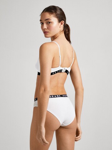 Pepe Jeans Triangel BH in Weiß