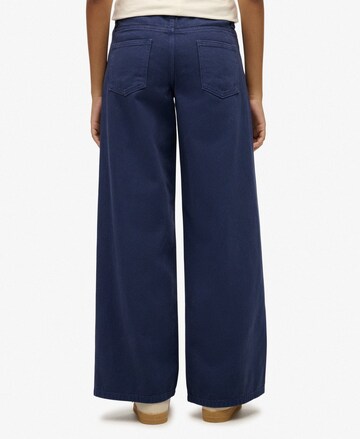 Wide Leg Jean Superdry en bleu