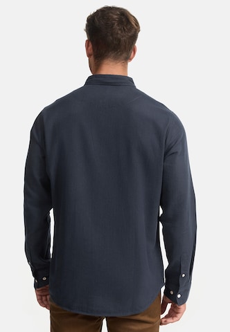 INDICODE JEANS Regular Fit Hemd 'Riverside' in Blau