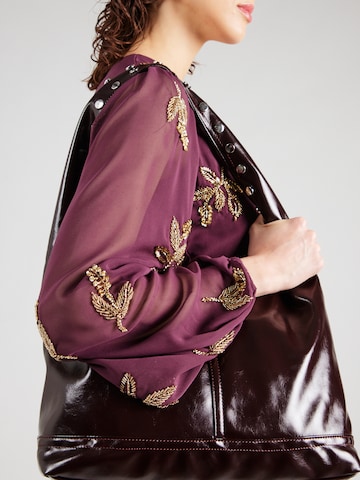 Maya Deluxe Jurk in Rood