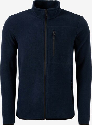 Buratti Fleece Jacket in Blue: front