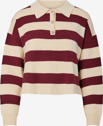 PIECES Pullover in Pink: Vorderseite