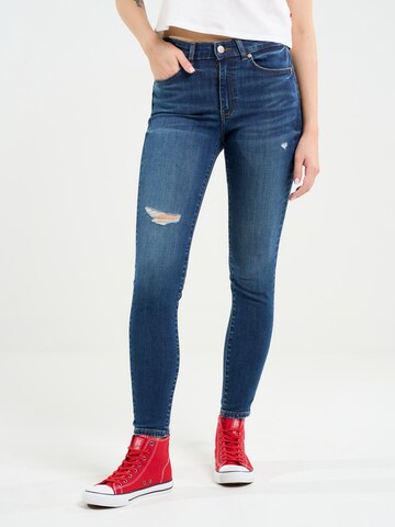 Skinny Jeans ' MELINDA ' di BIG STAR in blu: frontale