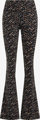 WE Fashion Flared Leggings - fekete: elől