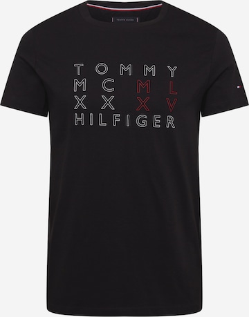 TOMMY HILFIGER Shirt in Zwart: voorkant