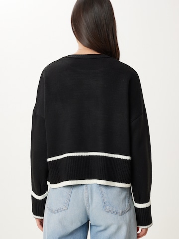 Happiness İstanbul Trui in Zwart