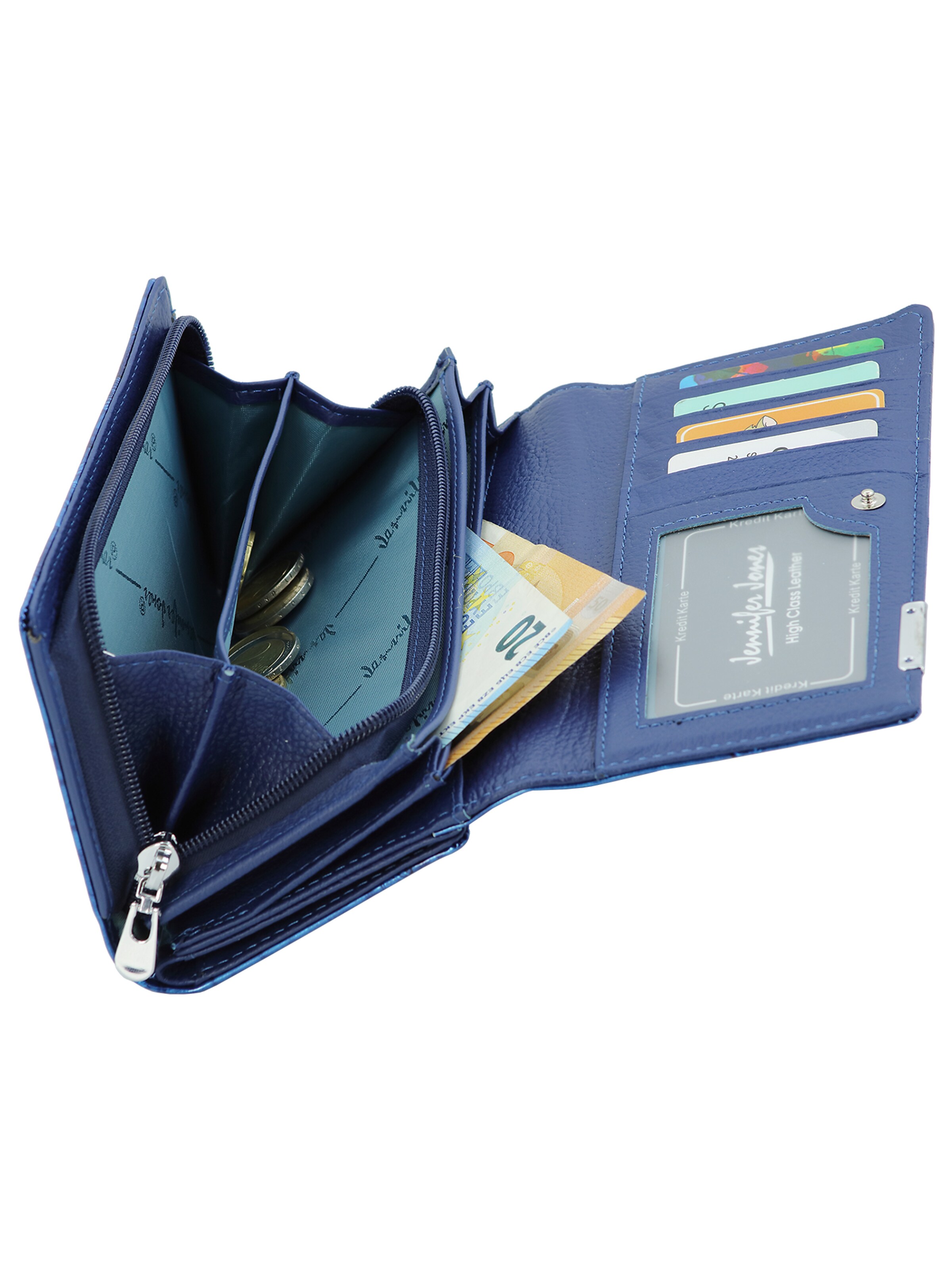 Jennifer Jones Wallet in Blue