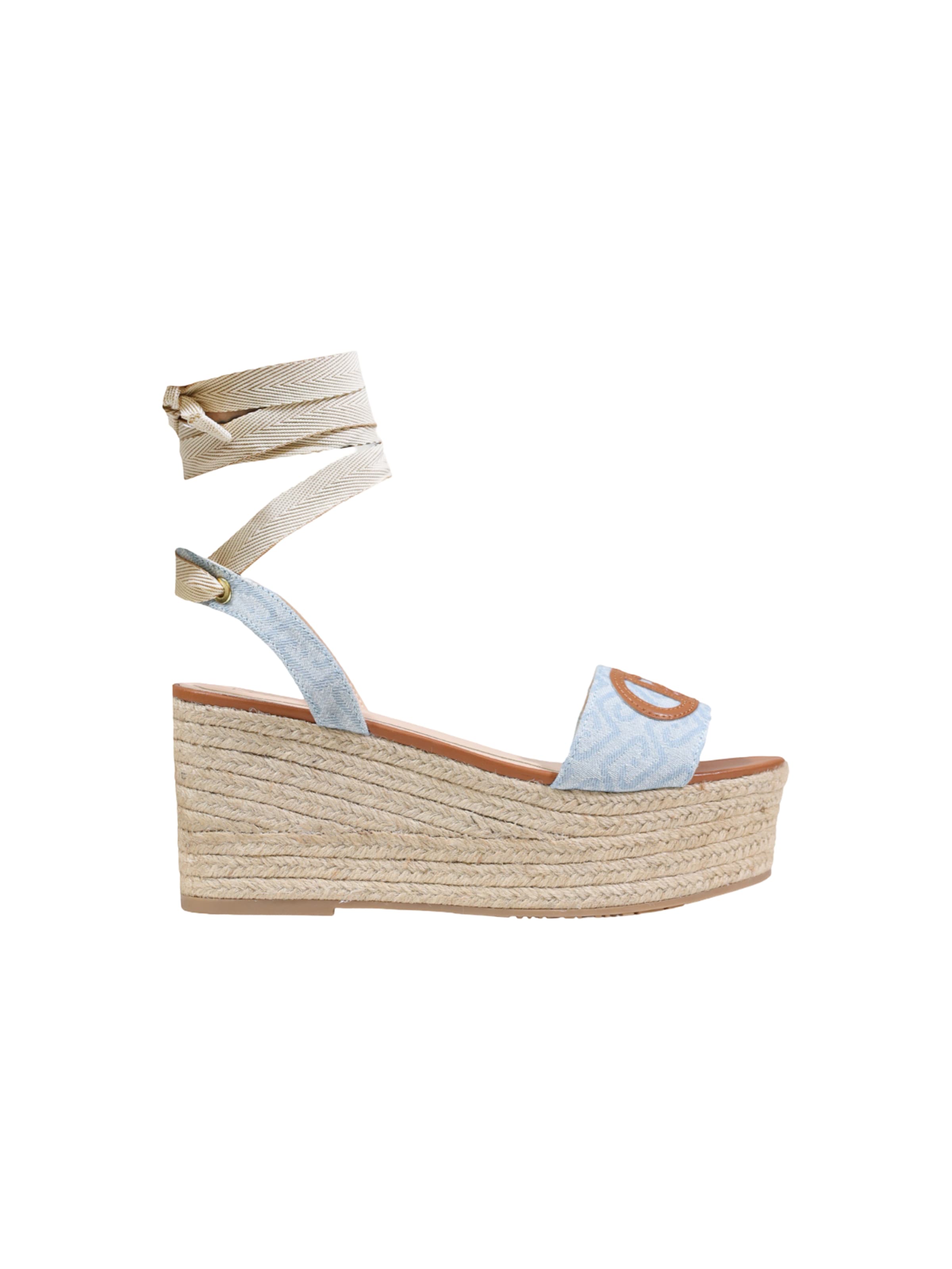 Sandalo 'BALI 02 SANDAL SA6085TX523' di Liu Jo in blu: frontale
