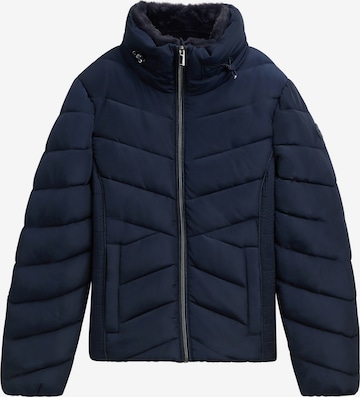 Veste mi-saison TOM TAILOR en bleu : devant